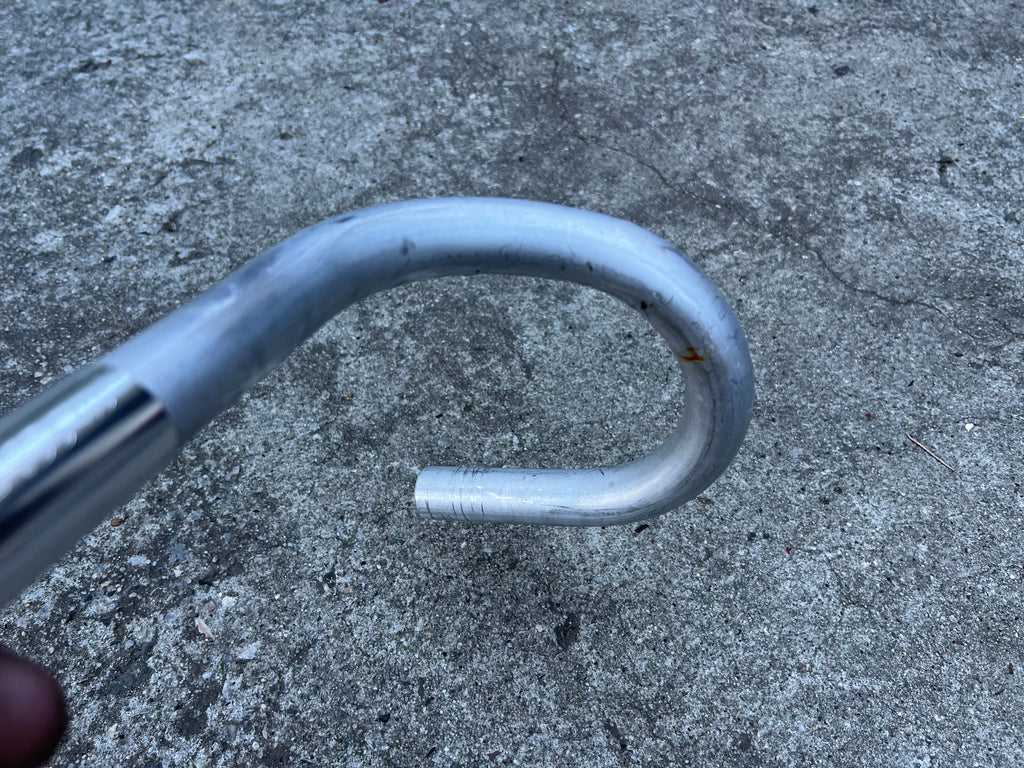 Nitto B105 410 25.4x410mm 41cm Flared Drop Bars Vintage Road Bike Silver