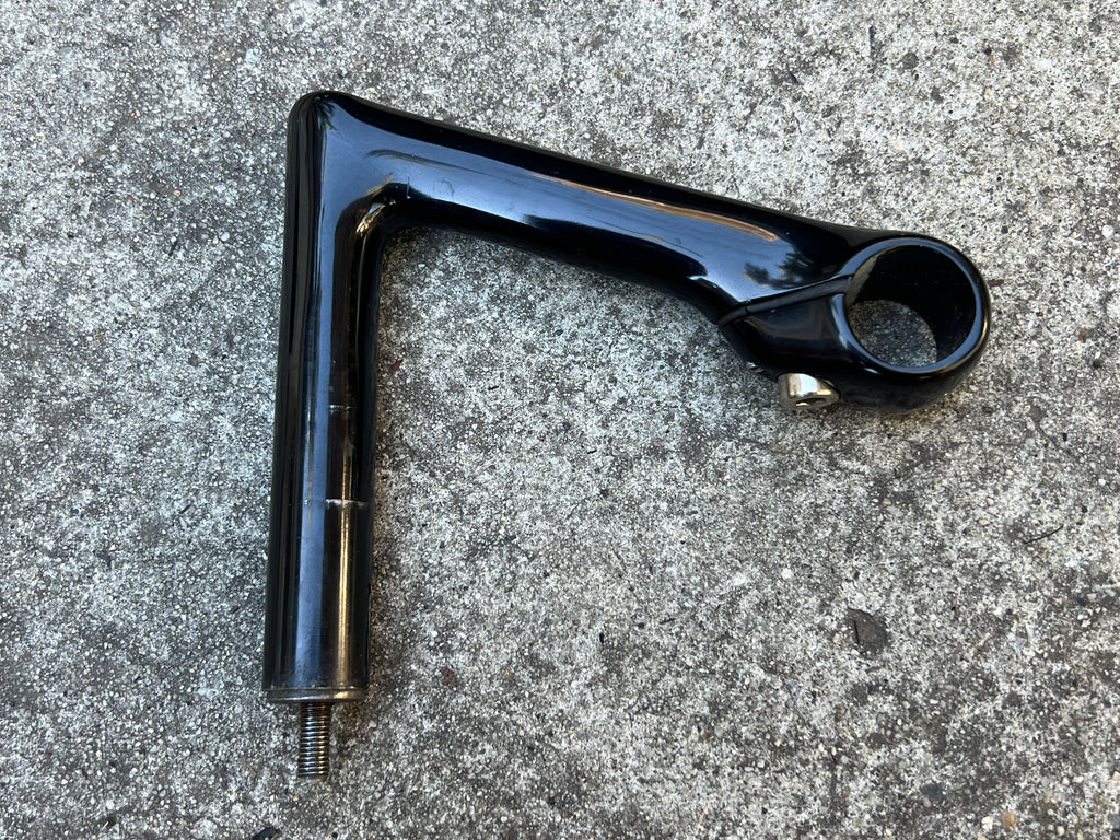 3T 3TTT 26.0x140mm Black Anodized Quill Stem Vintage Road Bike