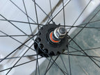 Formula Red 700c Track Fixie Flip Flop Wheelset 100/120 16T 32 Spoke Black