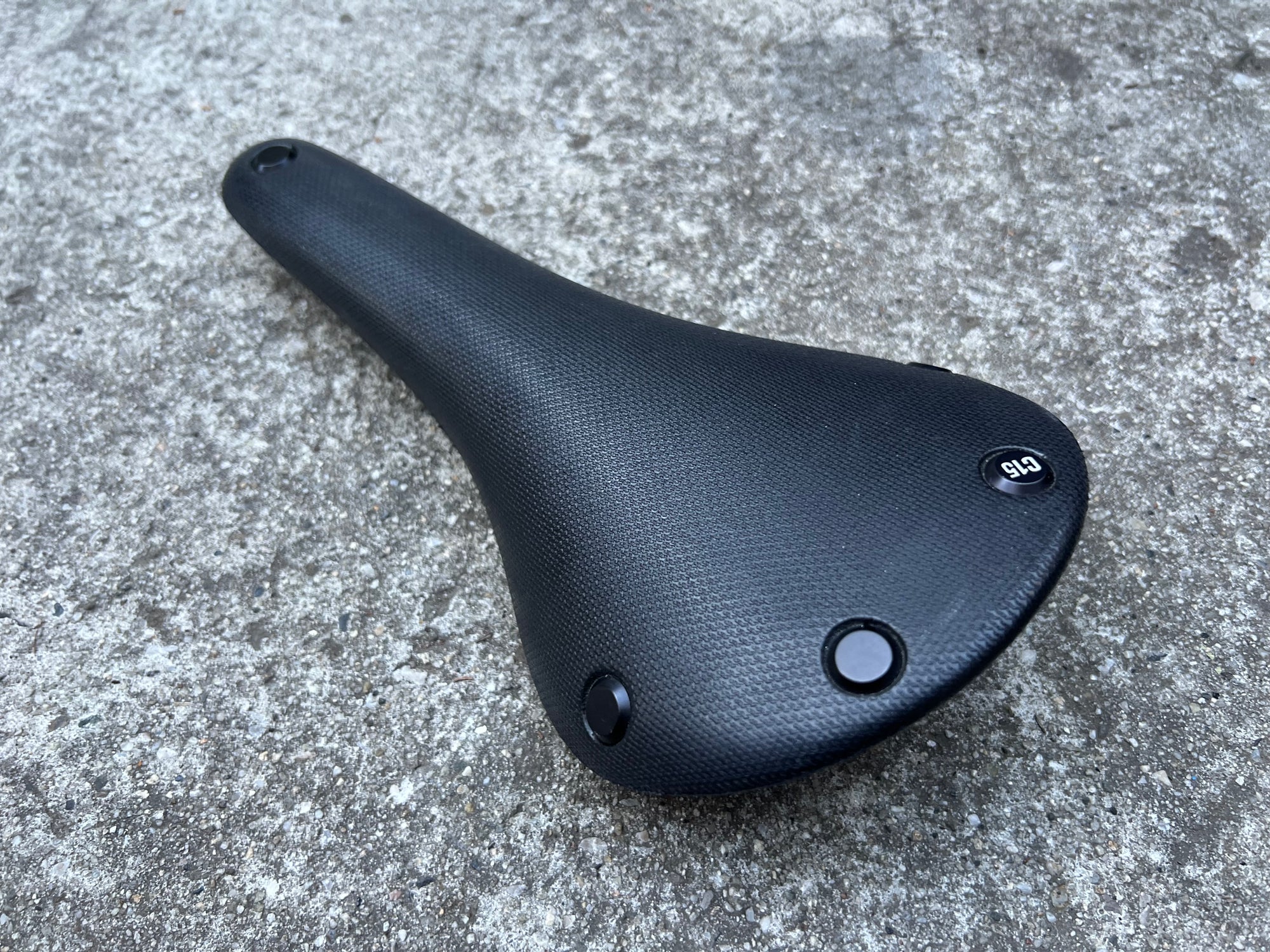 Brooks England Cambium C15 All Weather Saddle Black Touring Commuter Bike