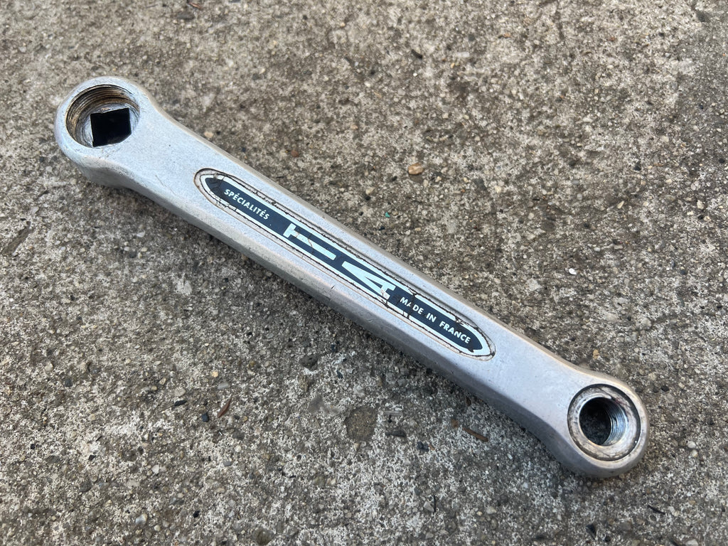TA Specialites Triple 170mm 26-36-46 Touring Vintage Black Logo Crankset