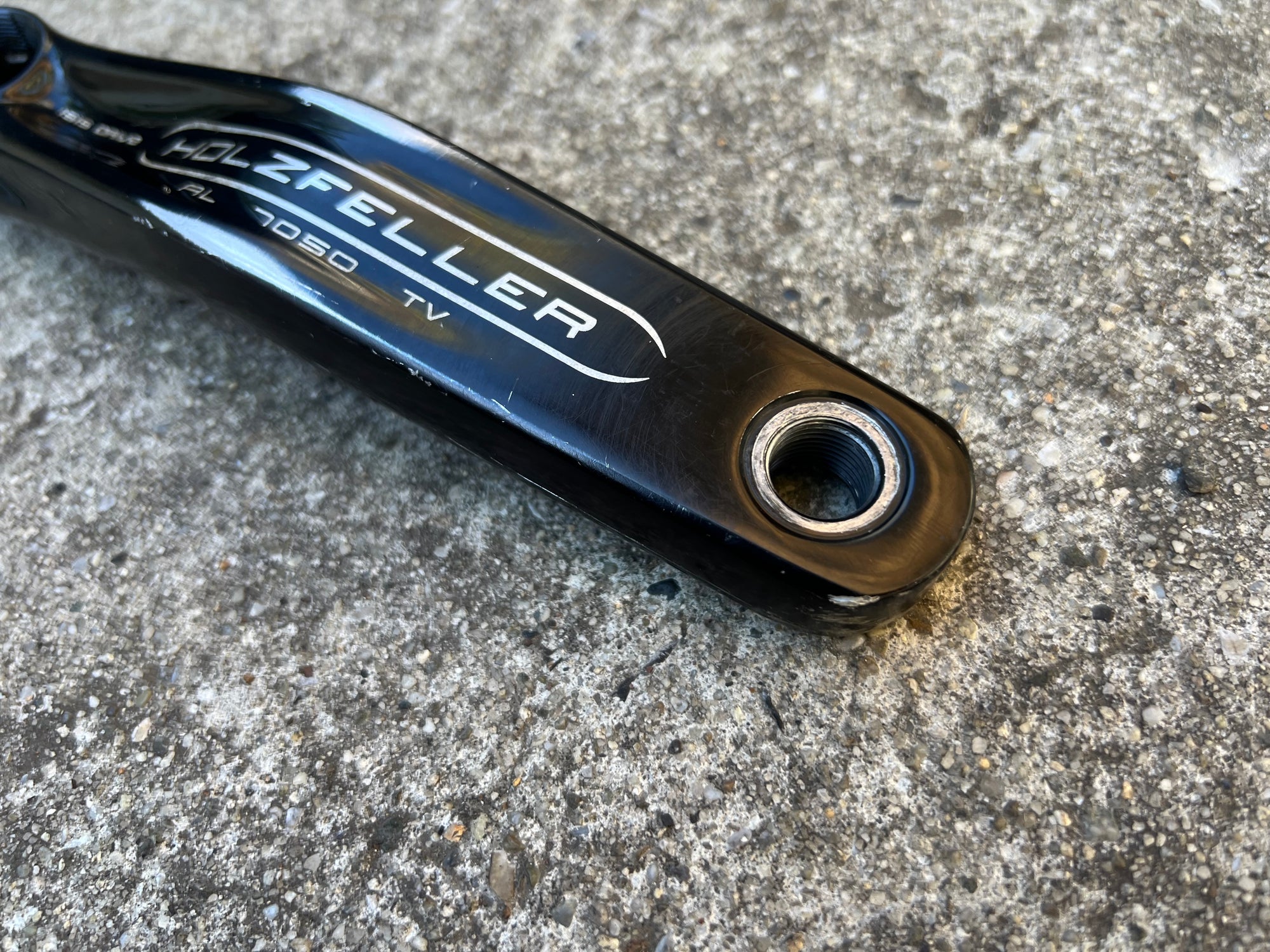 Truvativ Holzfeller ISIS 170mm 104/64 BCD Downhill MTB Double Triple Black Crankset