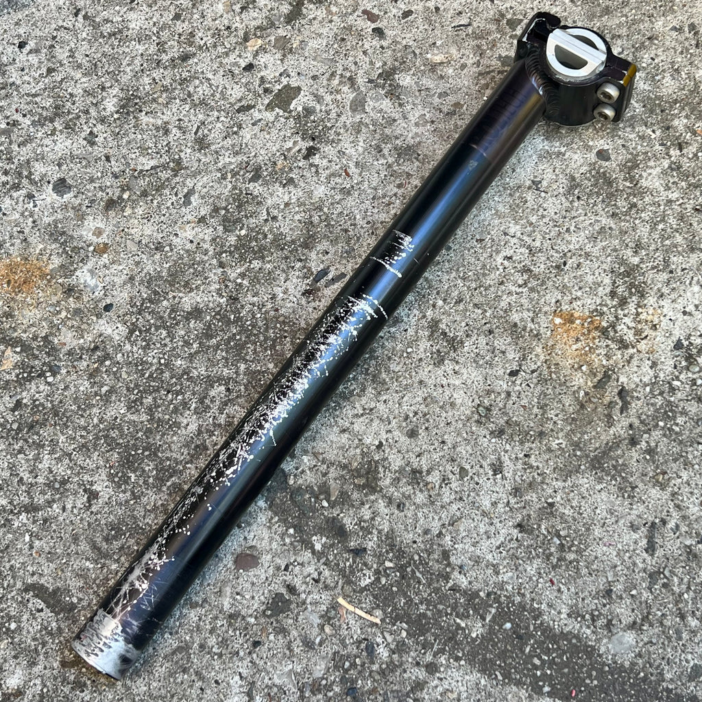Control Tech 26.8x350mm Seatpost Vintage MTB Black Mountain Bike