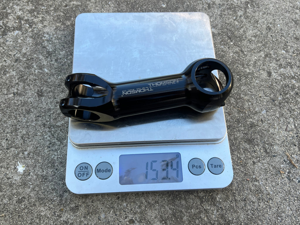 Thomson Elite X2 120x31.8mm 1 1/8” Threadless +/-17° Black Gravel Riser Stem SM-E153