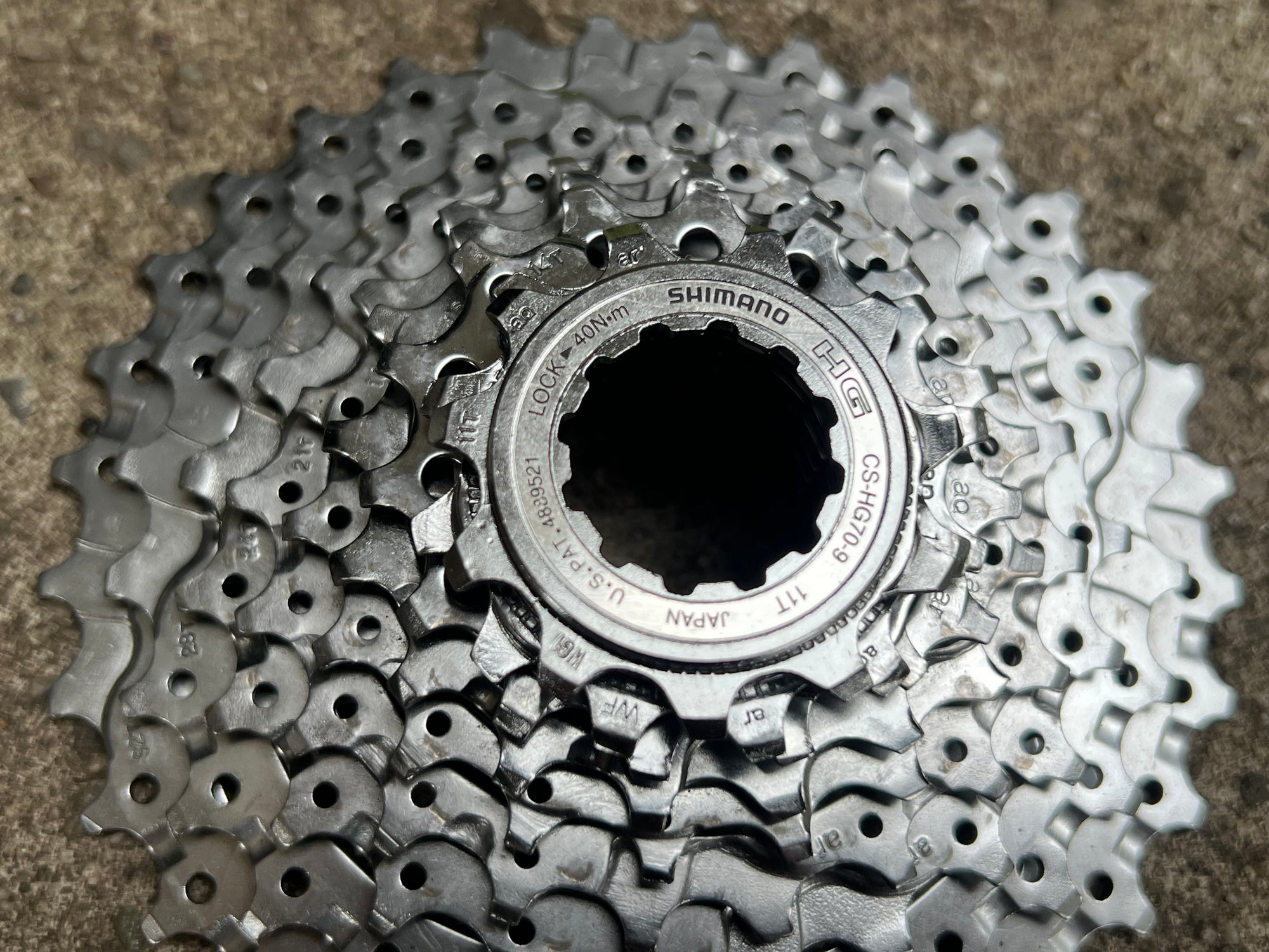 MINT Shimano Deore LX HG70 9 Speed 11-32T Cassette Vintage MTB Mountain Bike