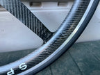 Spinergy REV X 700c Carbon 4 Spoke 8 Speed Clincher Vintage Road Rear Wheel