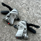 Shimano Deore XT SL-M750 3x9 Speed Shifters Trigger Shifter Set Vintage MTB Triple