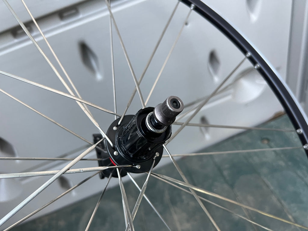 Bontrager Race Lite 700c Clincher 8/9/10 Speed Road Black Wheelset Wheels 130