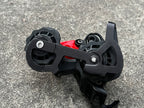 SRAM X9 10 Speed Exact Actuation Downhill MTB Short Cage Red Rear Derailleur