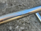 Cinelli Giro D Italia 26.4mm 380mm Drop Bars Silver Vintage Road 38cm
