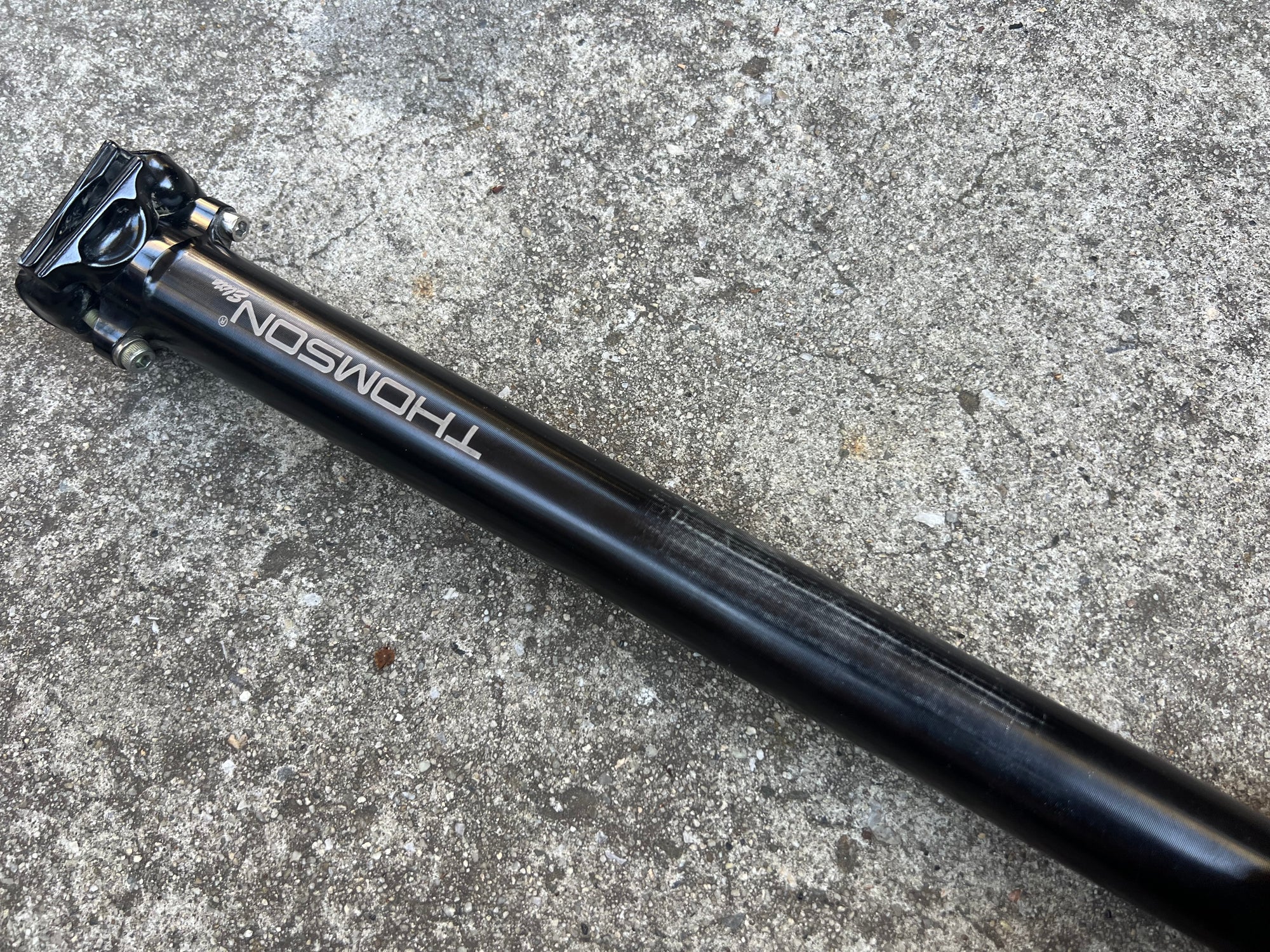 Thomson SP-E109 31.6x367mm Seatpost Black Mountain Bike MTB Gravel Road
