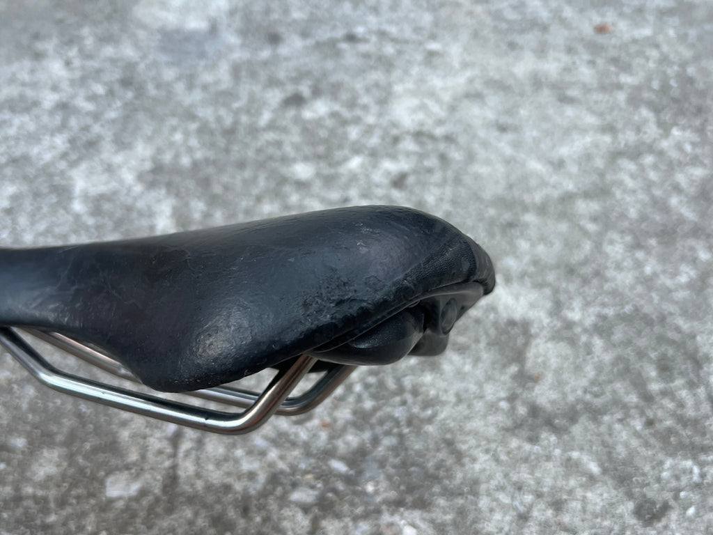 Terry Fly Titanium 275x135mm Saddle Vintage MTB Mountain Touring Road Black