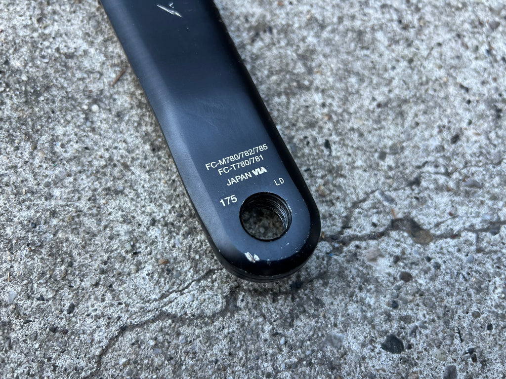 Shimano Deore FC-M590 175mm Non Drive Side Black 24mm MTB Crank Arm