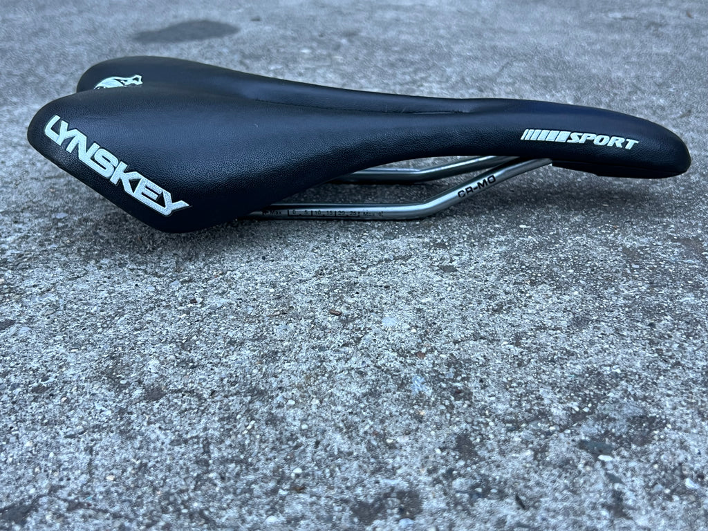 Lynskey Sport Saddle Road Bike Racing Cycling Black Cr-Mo Rails 270x125mm