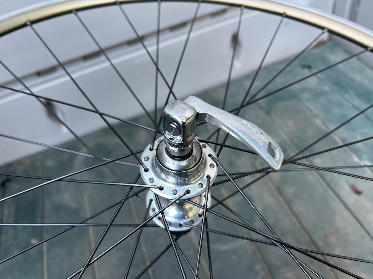 Shimano Ultegra 6500 Mavic CXP21 700c Gold 100/130 Clincher Wheelset Wheels