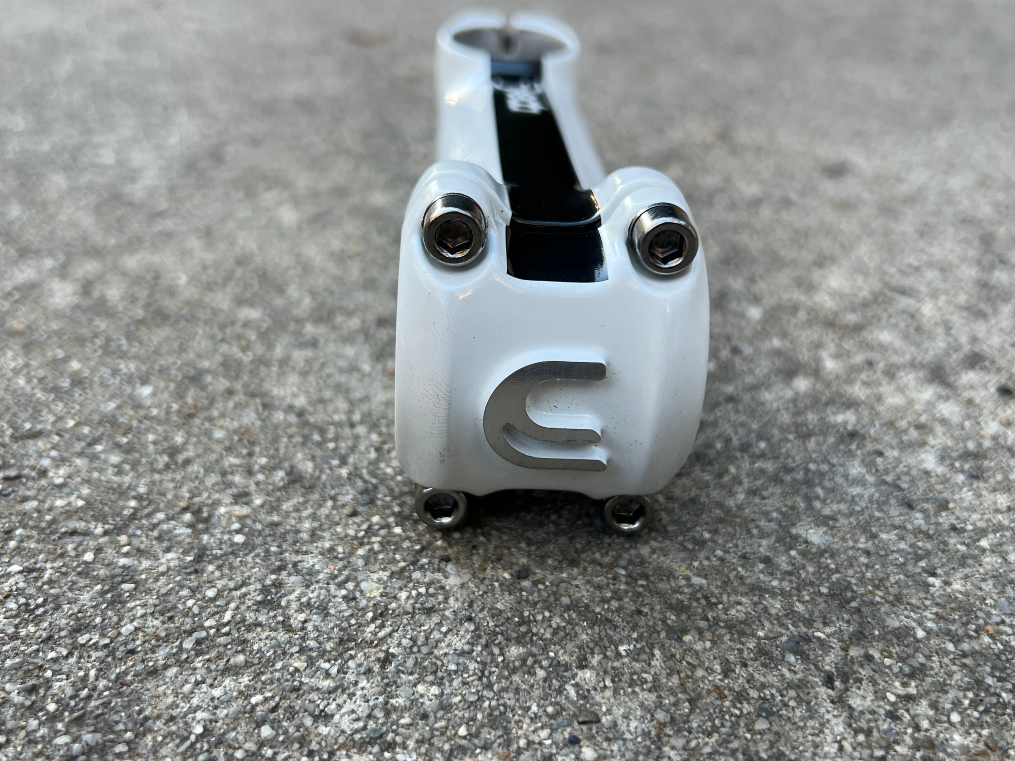 NOS Deda Zero 120x31.8mm 1 1/8” Stem Road Bike White 5 Deg 157g