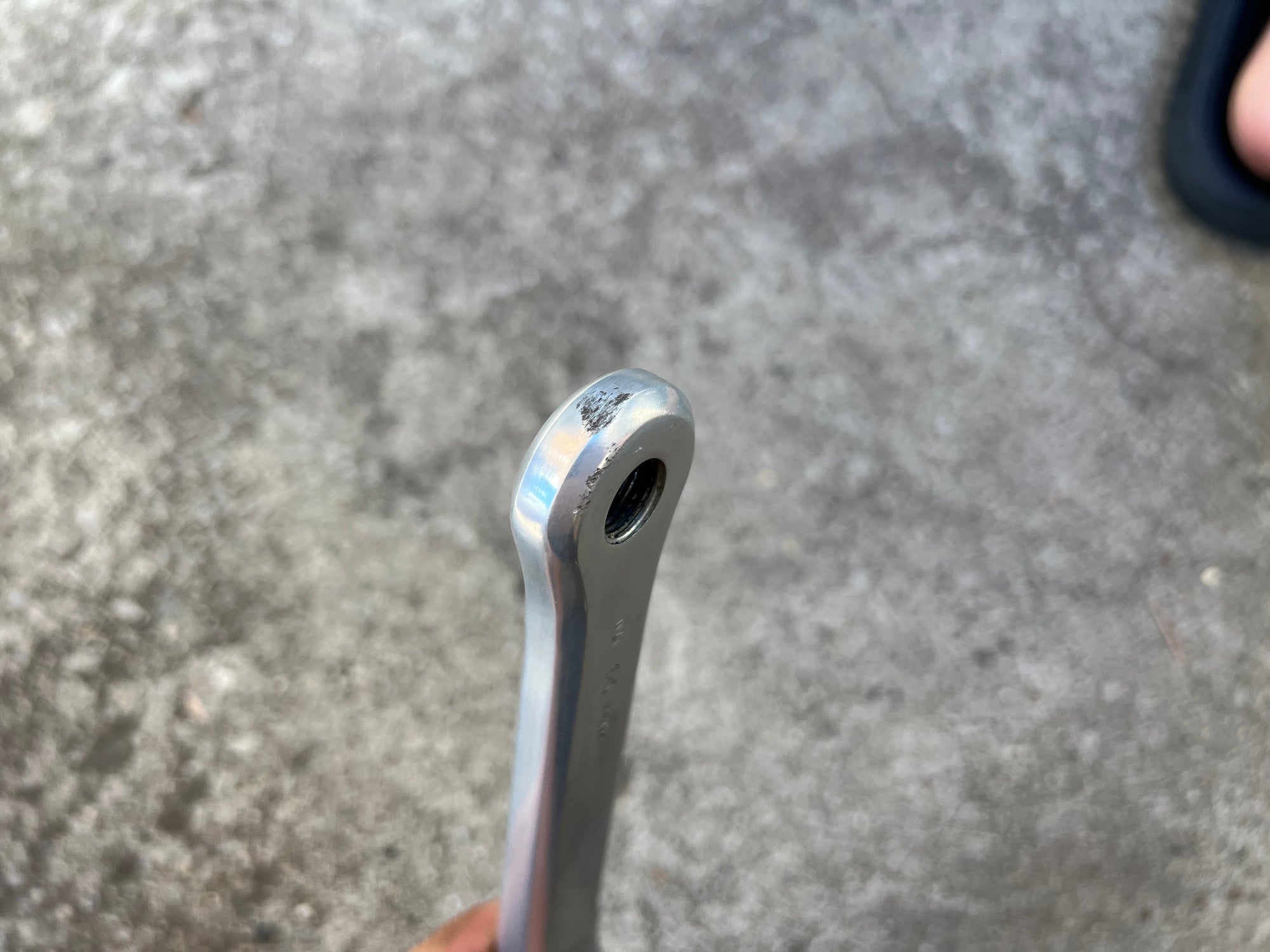 Sugino Super Mighty 170mm Non Drive Side Left Crank Arm Silver Road Bike