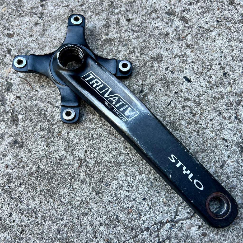 Truvativ Stylo Drive Side 180mm 104 BCD ISIS Crank Arm MTB Mountain Bike Black