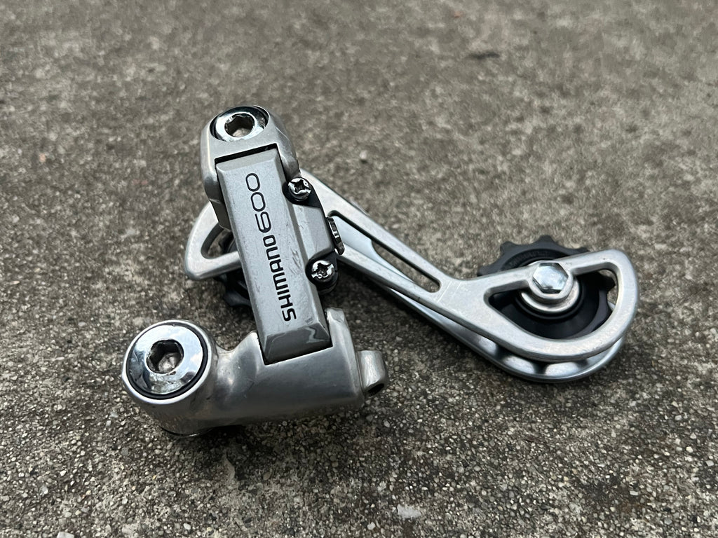 Shimano 600 6207 Long Cage 6/7 Speed Vintage Touring Road Rear Derailleur