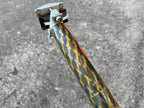LP Composites 31.6x340mm Carbon Seatpost Vintage MTB Yellow Weave