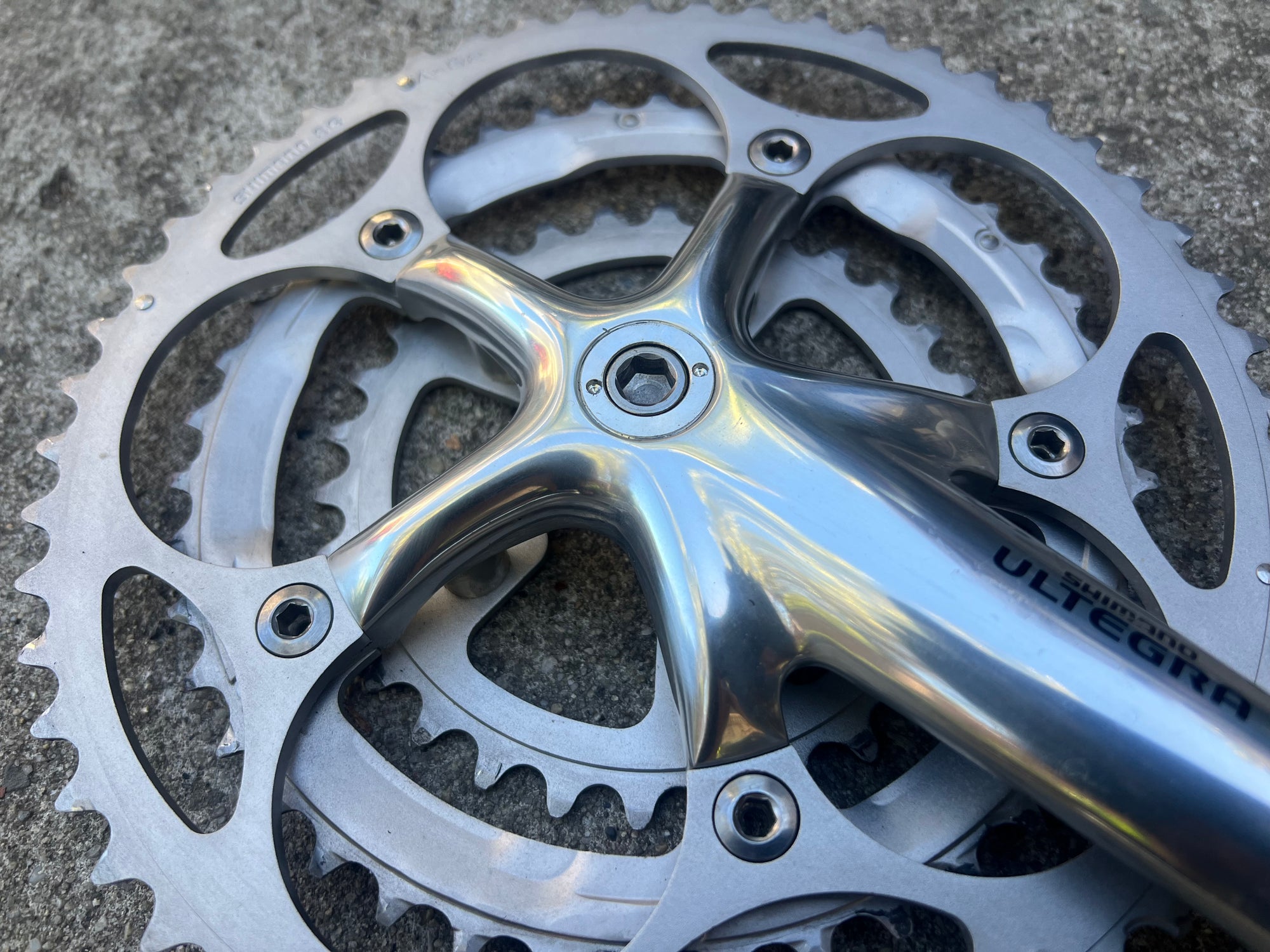MINT Shimano Ultegra FC-6503 170mm 30-42-52 Triple Road 9 Speed Crankset Octalink