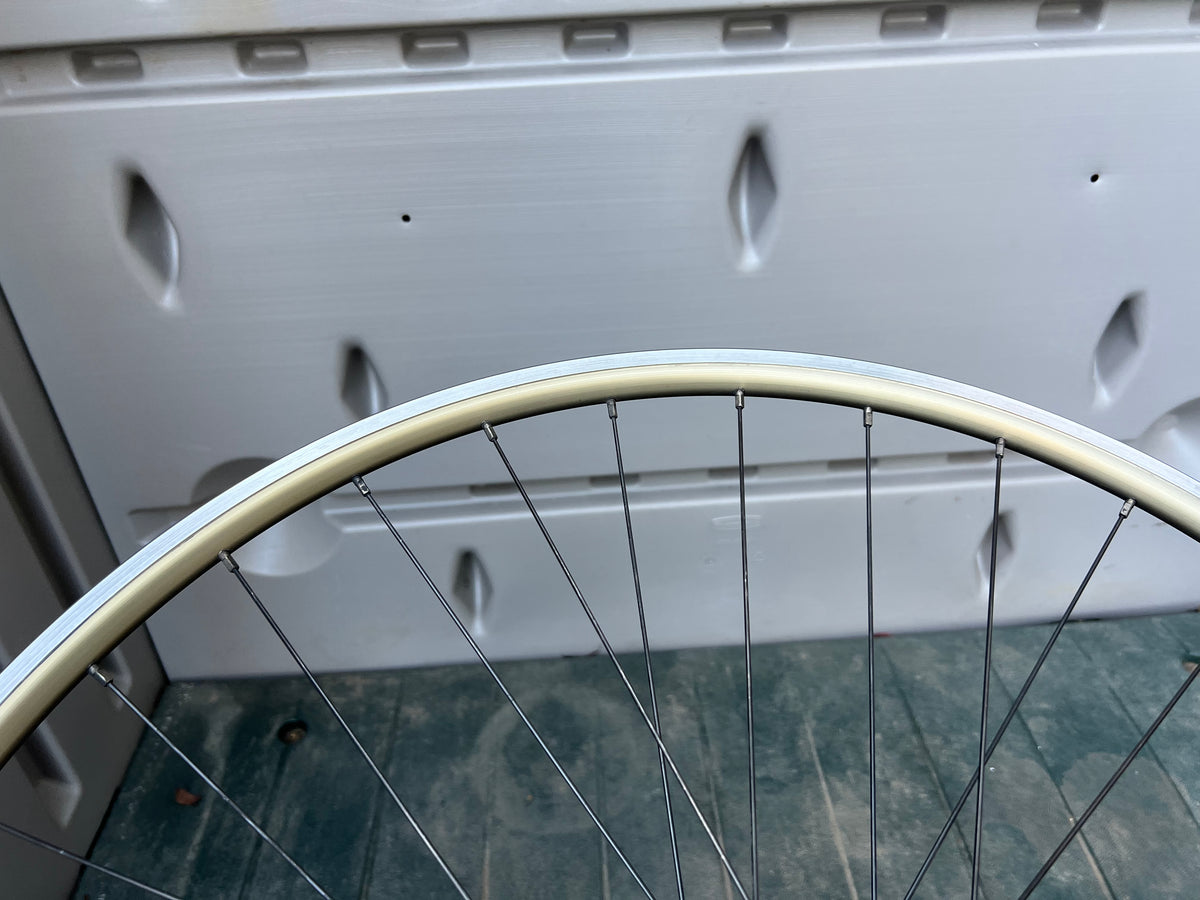 Shimano Ultegra 6500 Mavic CXP21 700c Gold 100/130 Clincher Wheelset Wheels