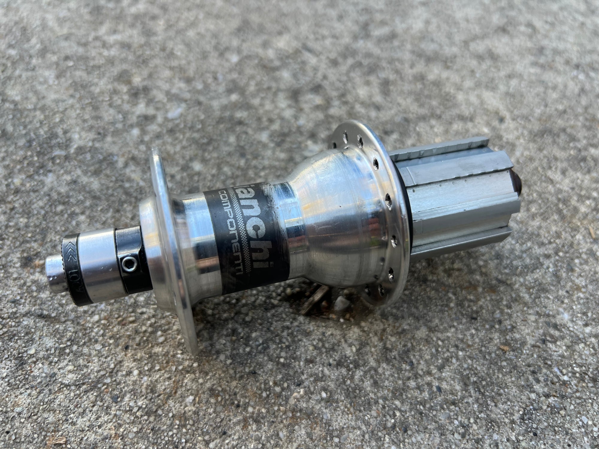 Used Please Read Bianchi Miche Campagnolo Rear Hub 130mm 28H 9 Speed Exa Drive Vintage Road-Bicycle Bin