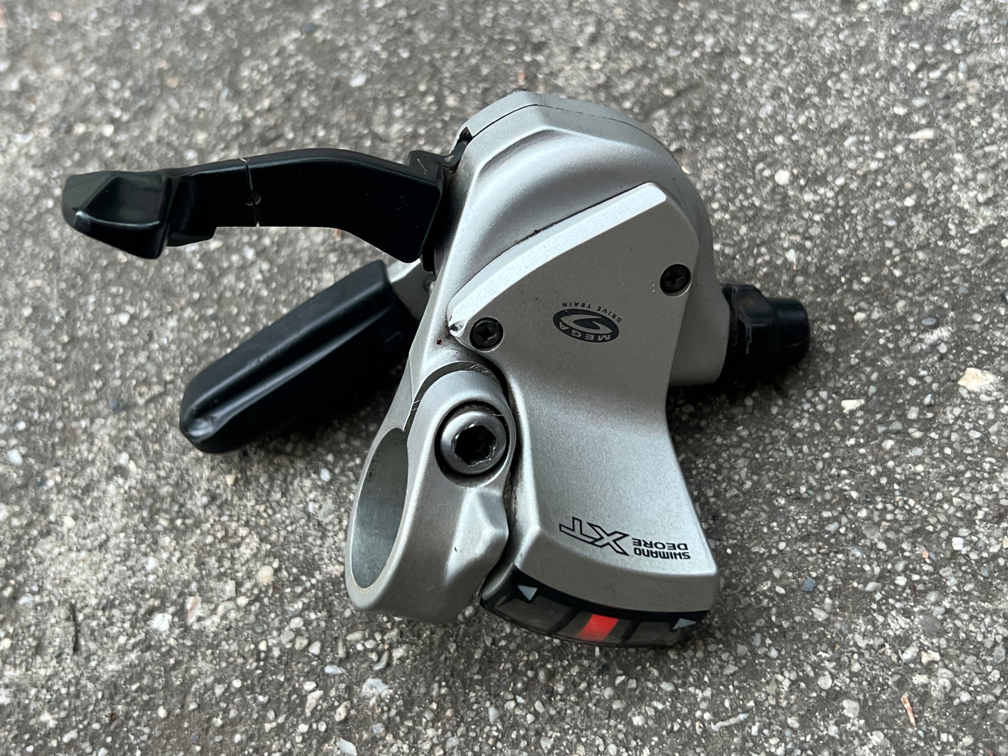 Shimano Deore XT SL-M750 3x9 Speed Shifters Trigger Shifter Set Vintage MTB Triple