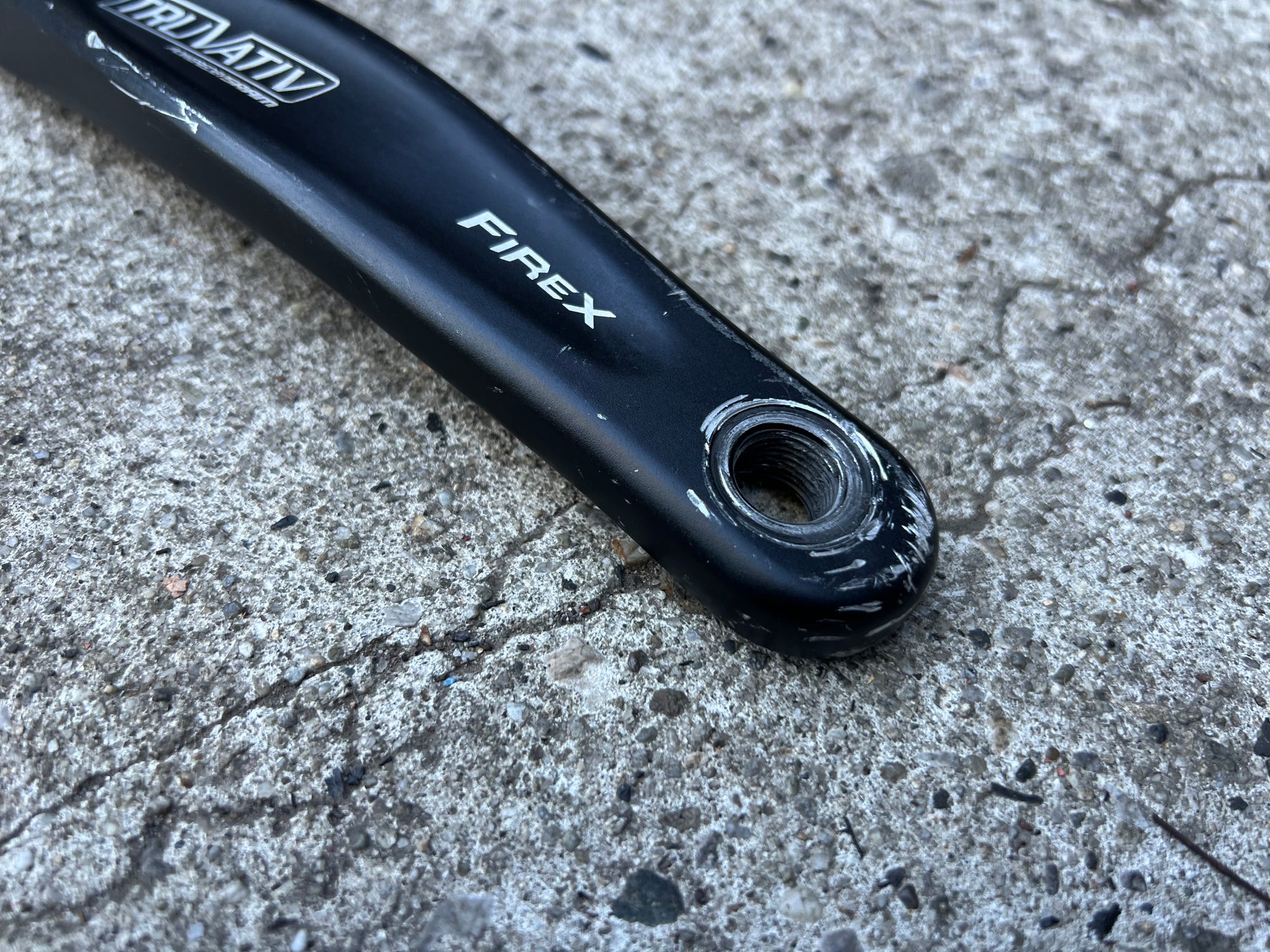Truvativ FireX ISIS 170mm Non Drive Side Black Crank Arm w Self Extracting Bokt