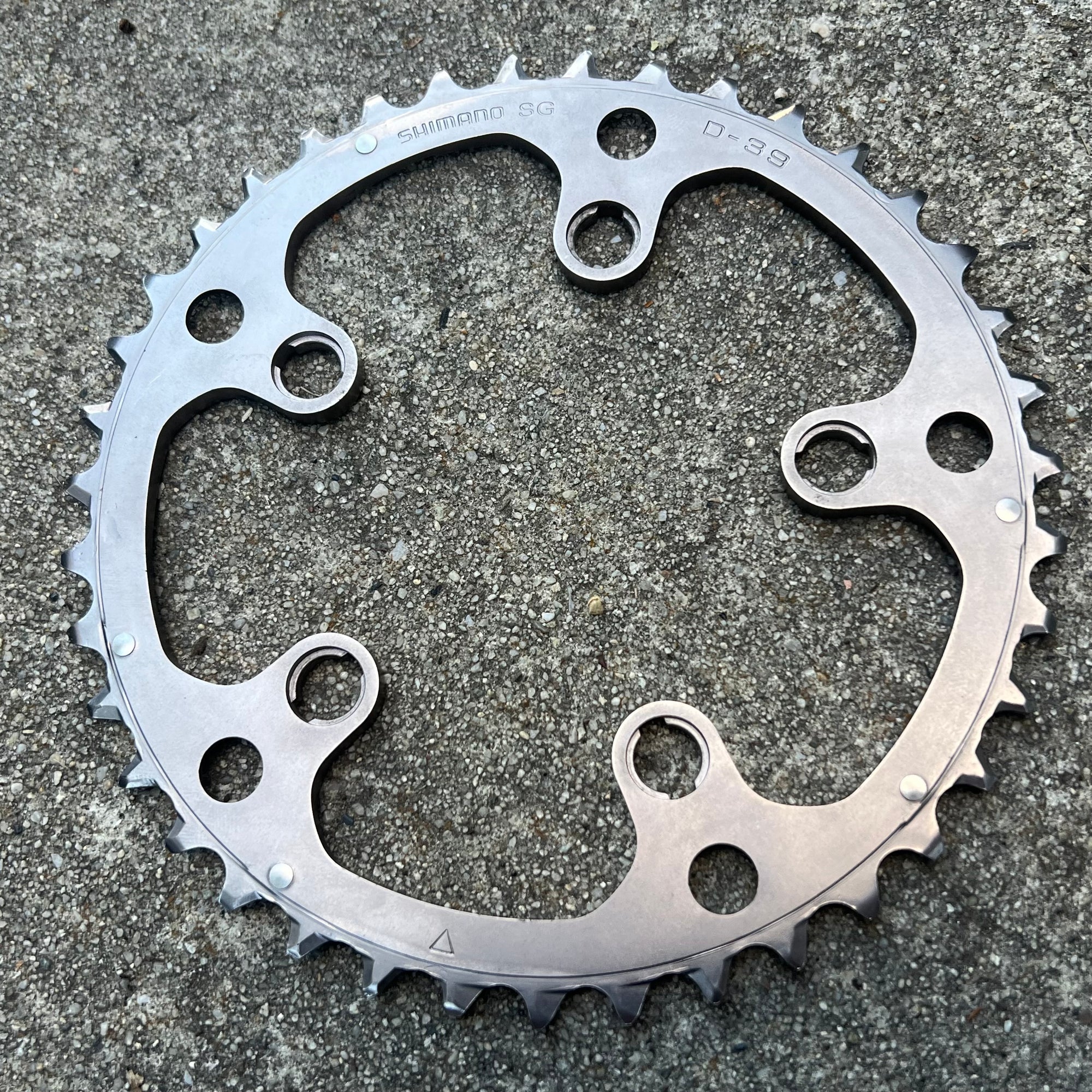 NOS Shimano Dura Ace 7703 39T 130/92 BCD Middle Chainring For Triple Crankset