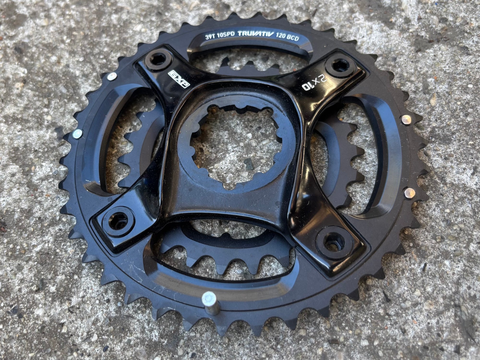 SRAM 3 Bolt Direct Mount 2x10 39/26T 120 BCD Chainring Spider and Rings MTB Mountain Bike