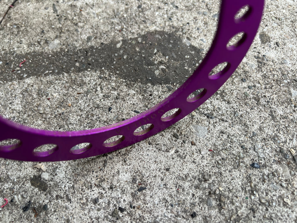 NOS Gorilla Brake Beefer Booster Purple Anodized Vintage MTB Mountain Bike
