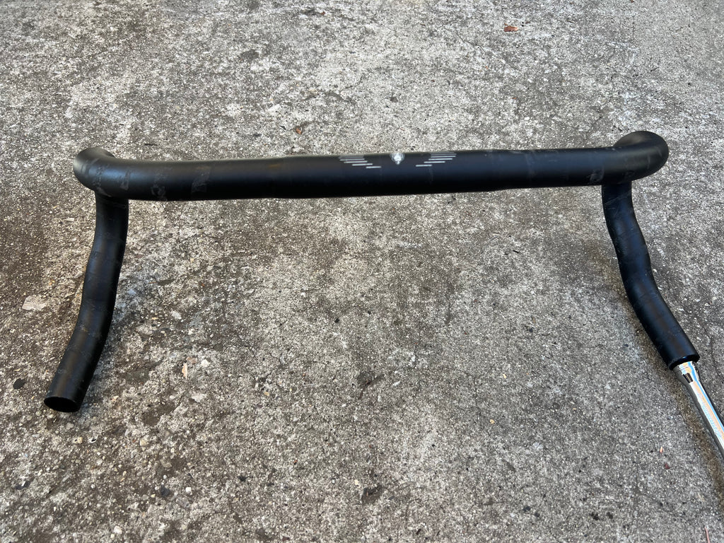 Salsa Moto Ace Bell Lap 26.0x460mm Flared Aluminum Black Drop Bars Road
