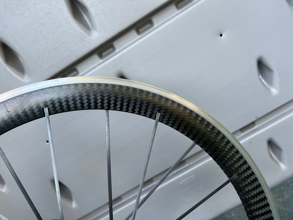 Mavic Cosmic Carbone SLR Carbon 700c 130mm Clincher Black Rear Wheel Road