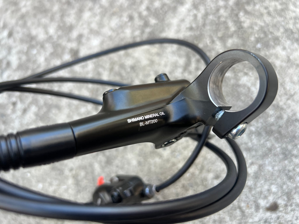 NEW Shimano BR-MT200 Rear Hydraulic Disc Brake 5ft Hose Black MTB