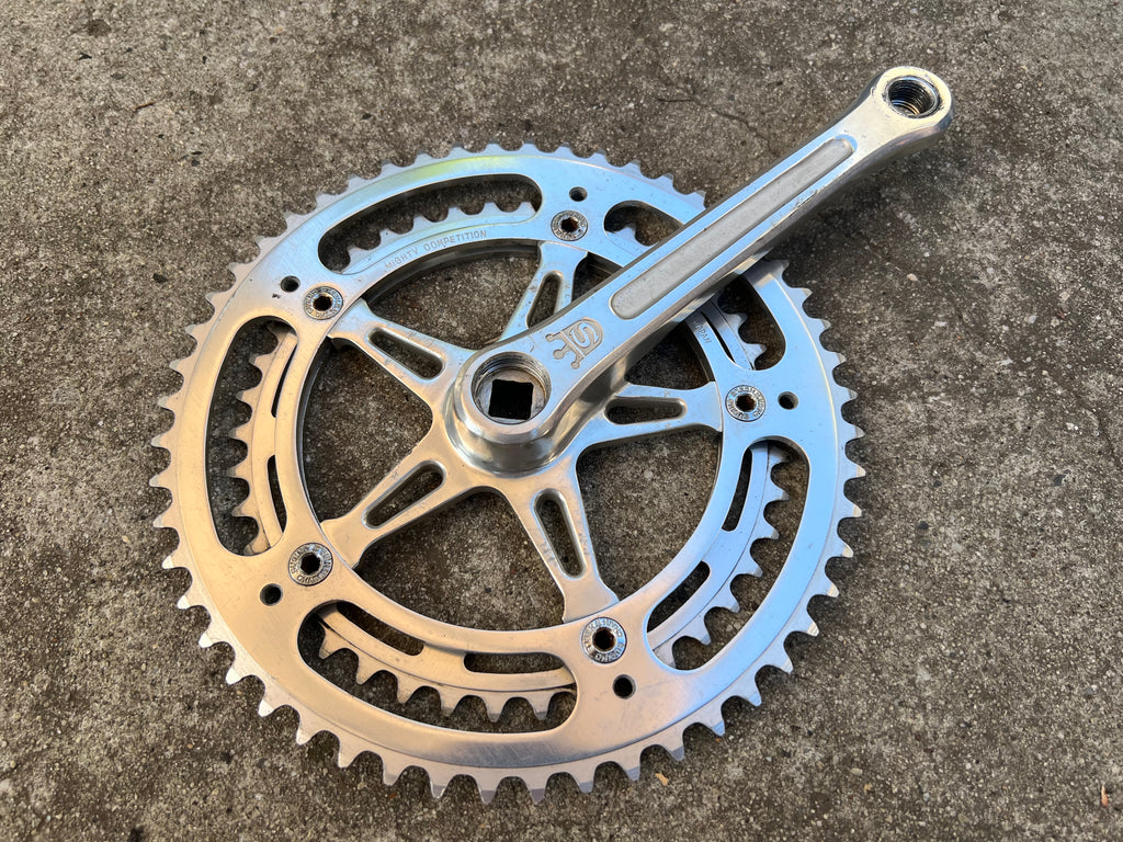 Sugino Mighty Competition Drive Side Crank Arm 171mm 42/52T 144BCD Road