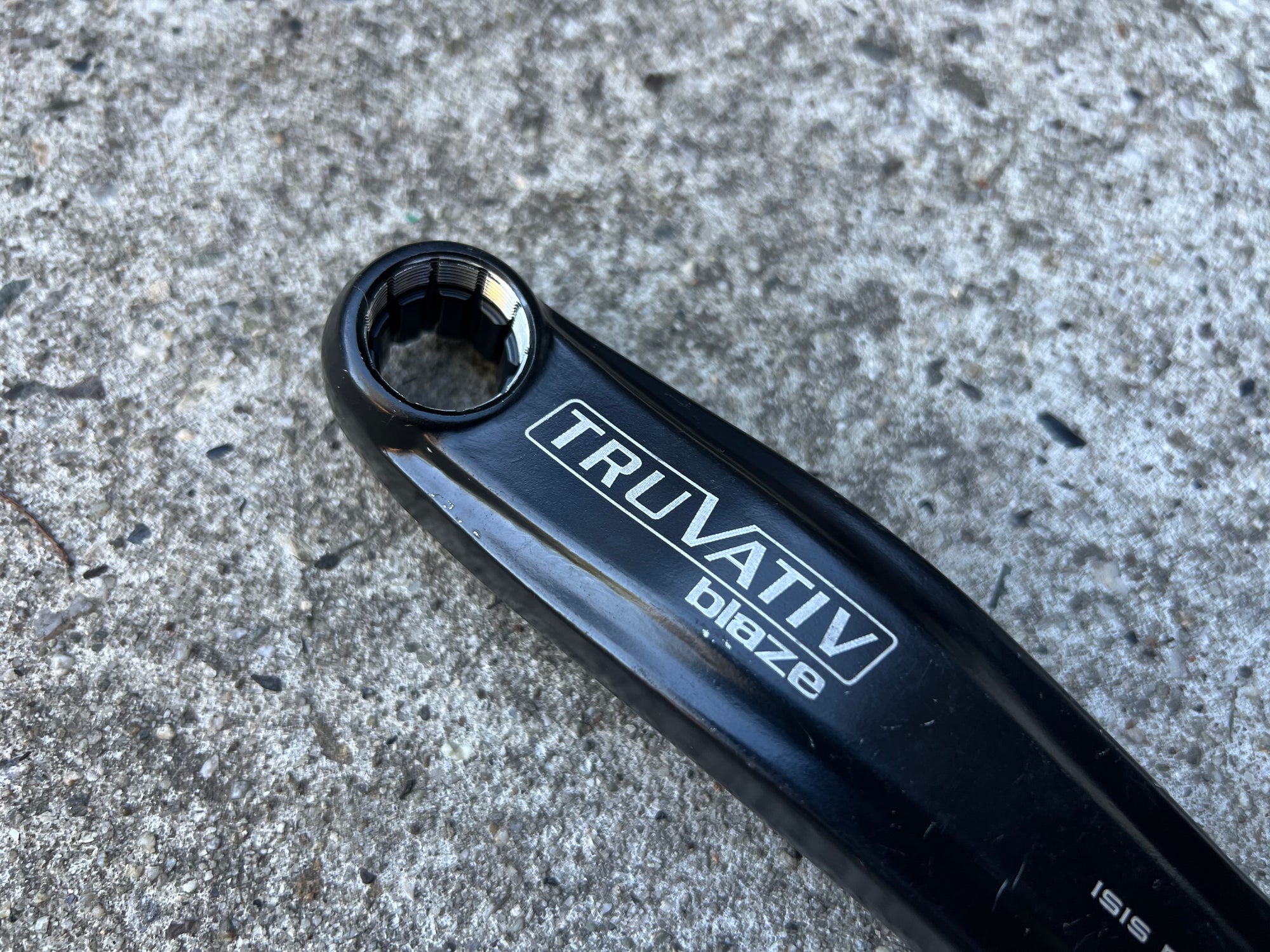 Truvativ Blaze 175mm ISIS Non Drive Side Crank Arm Black Mountain Bike MTB