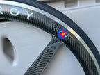 Spinergy REV X 700c Carbon 4 Spoke 8 Speed Clincher Vintage Road Rear Wheel