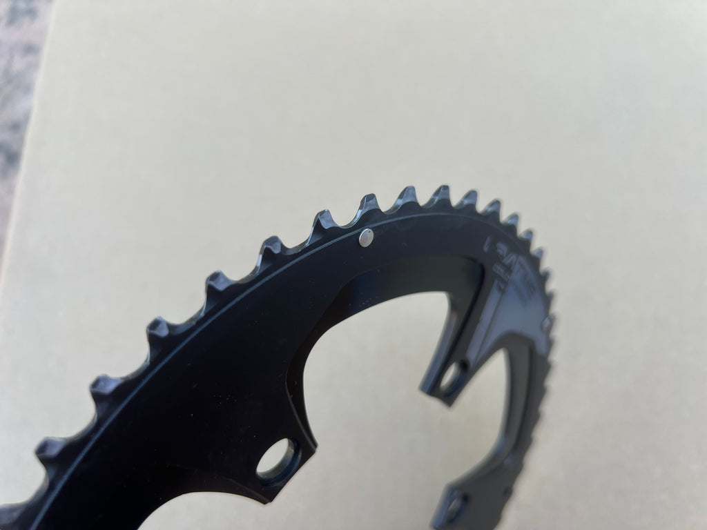 Praxis Leva Time 110 BCD 53/36T 10/11/12 Speed Double Road Black Chainring Set Cold Forged