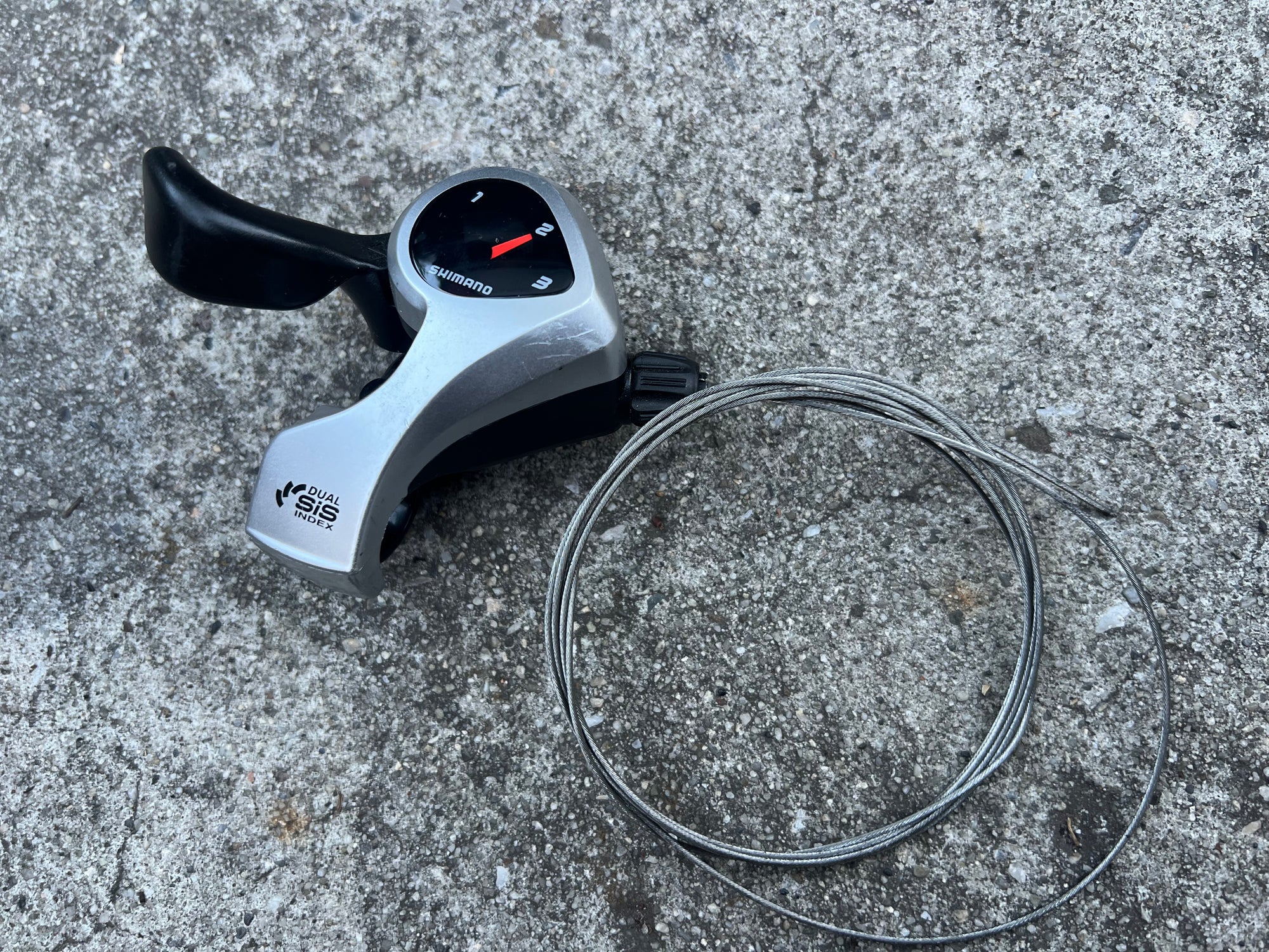 Shimano SL-TX50 Left Front Thumb Shifter Triple 3 Speed Indexed Hybrid Bike