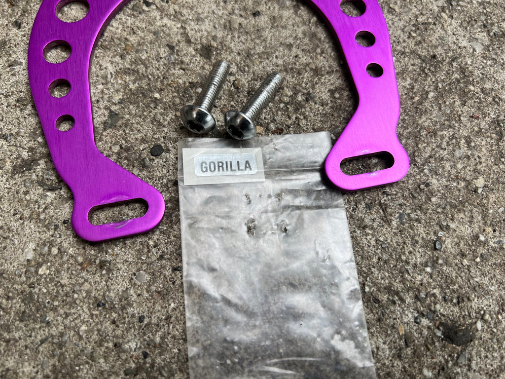 NOS Gorilla Brake Beefer Booster Purple Anodized Vintage MTB Mountain Bike