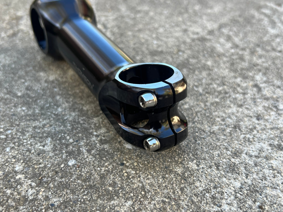 Thomson Elite X2 120x31.8mm 1 1/8” Threadless +/-17° Black Gravel Riser Stem SM-E153