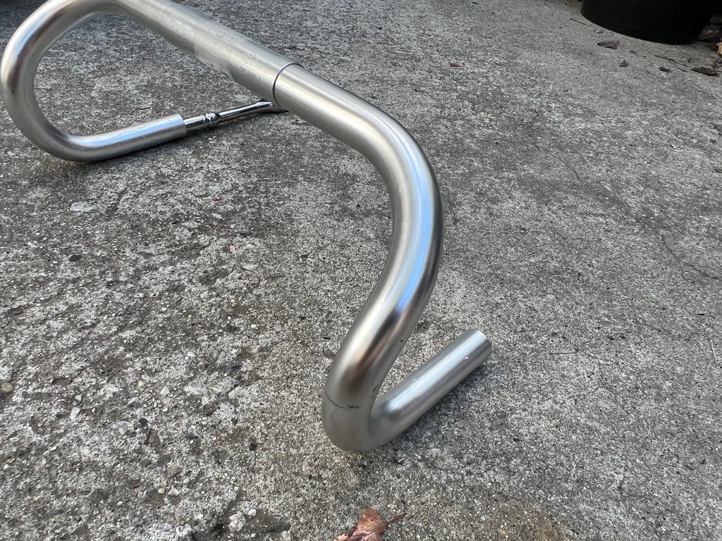 Cinelli Giro D Italia 26.4x400mm 40cm Vintage Silver Road Drop Bars