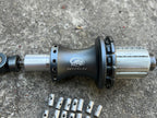IRD Interloc 28H 135mm Gray 8/9/10 Speed Straight Pull Rear Hub
