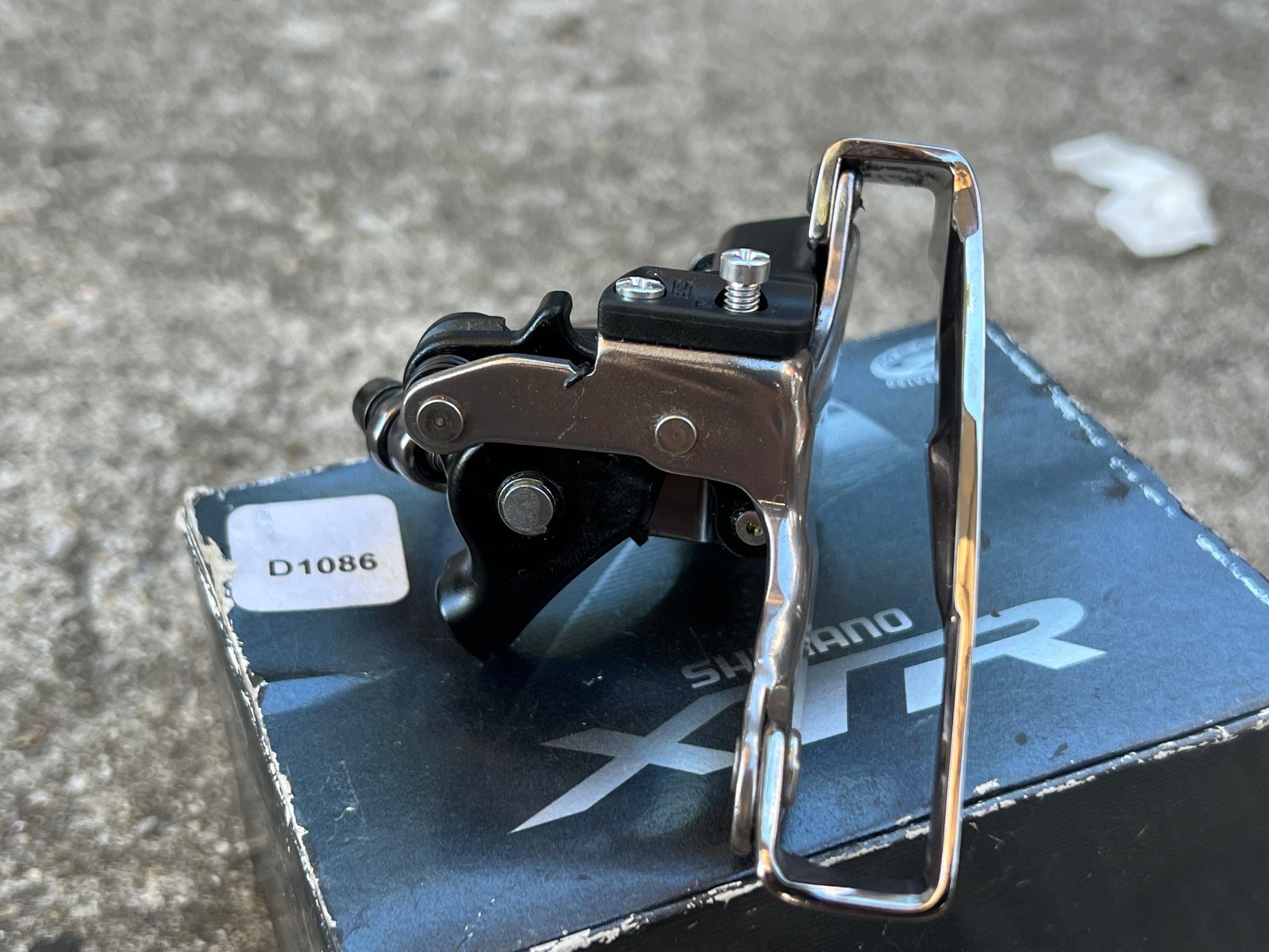 NOS Shimano XTR FD-M960 34.9mm Top Pull Front Derailleur Triple Vintage MTB