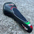 MINT Selle San Marco Bontrager Race Day Saddle Vintage MTB Road Italy Italian Red Green