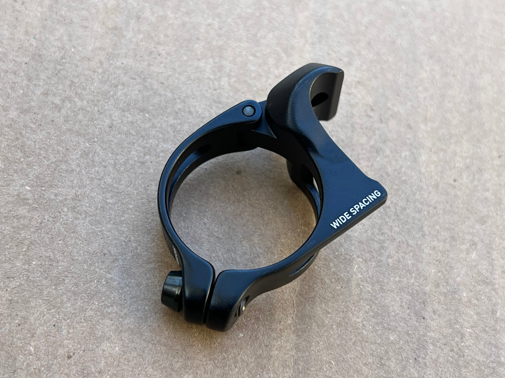NEW SRAM 31.8mm Braze On Front Derailleur Adapter Clamp Wide Spacing