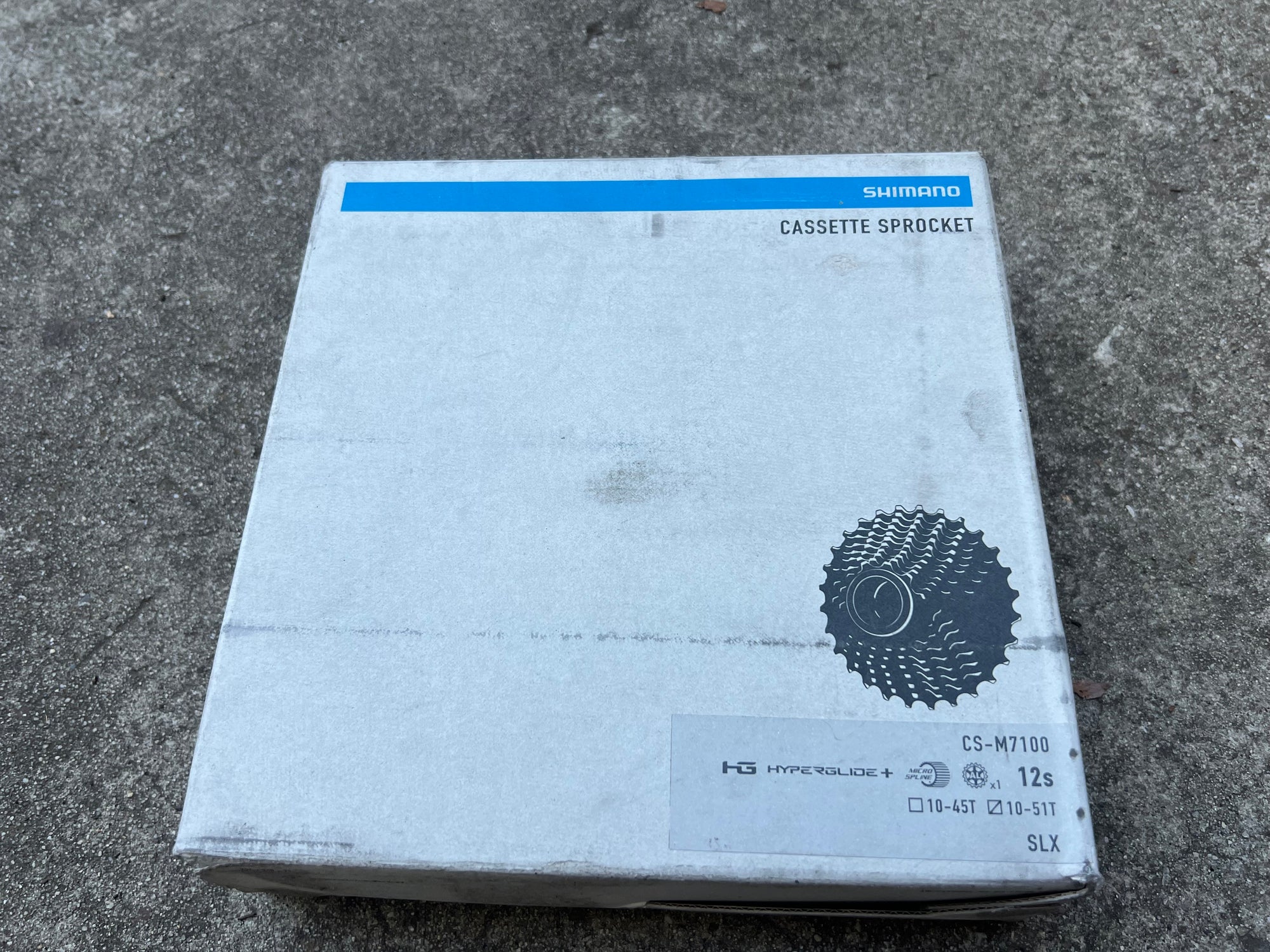 NEW Shimano SLX CS-M7100 10-51T 12 Speed Cassette Mountain Bike MTB Wide Range