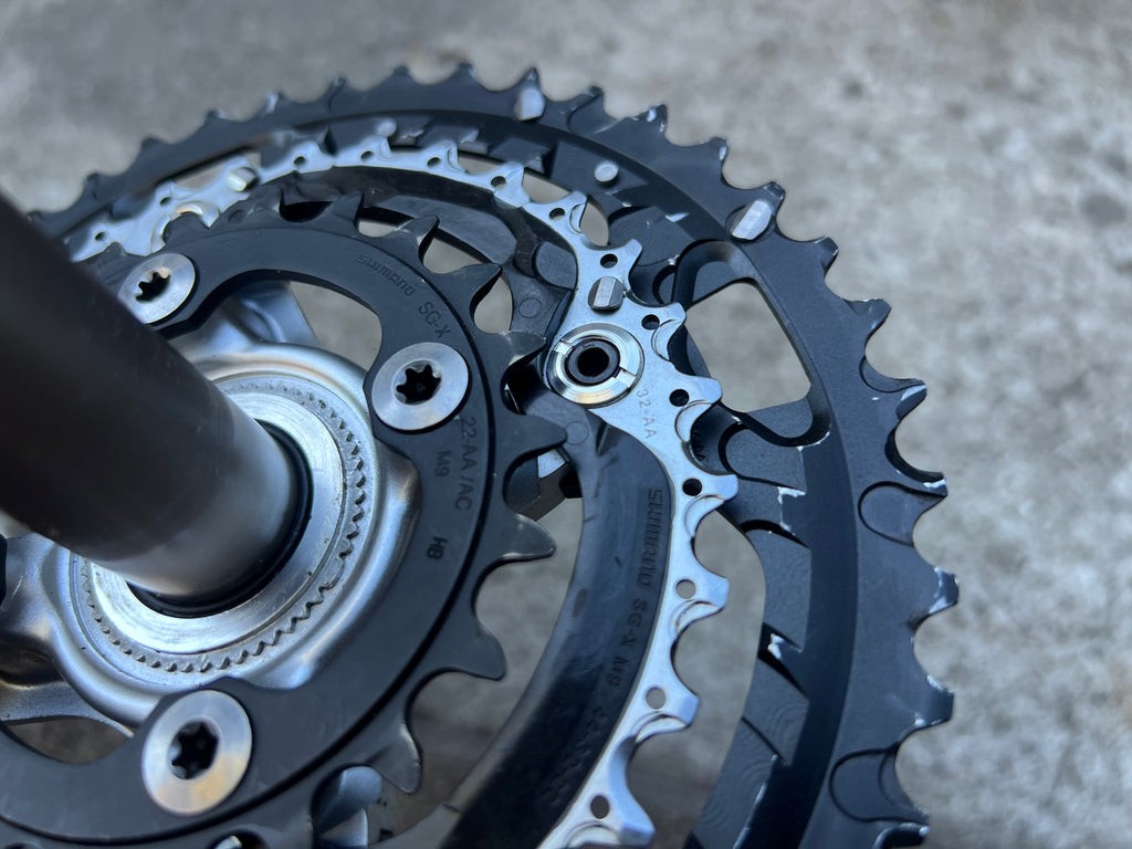 MINT Shimano Deore XT FC-M770 175mm 44-32-22 Triple 24mm MTB Mountain Crankset