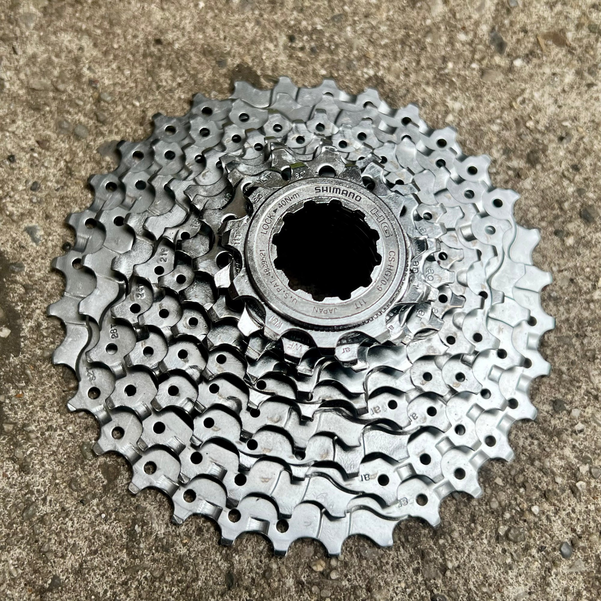 MINT Shimano Deore LX HG70 9 Speed 11-32T Cassette Vintage MTB Mountain Bike